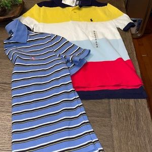 Boys Ralph Lauren polos size 8
